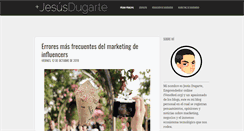 Desktop Screenshot of jesusdugarte.com